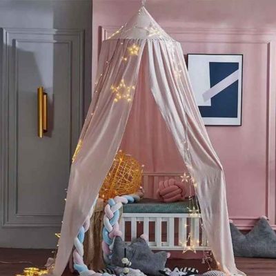 Ciel de lit sommeil paisible Dôme Rose Claire