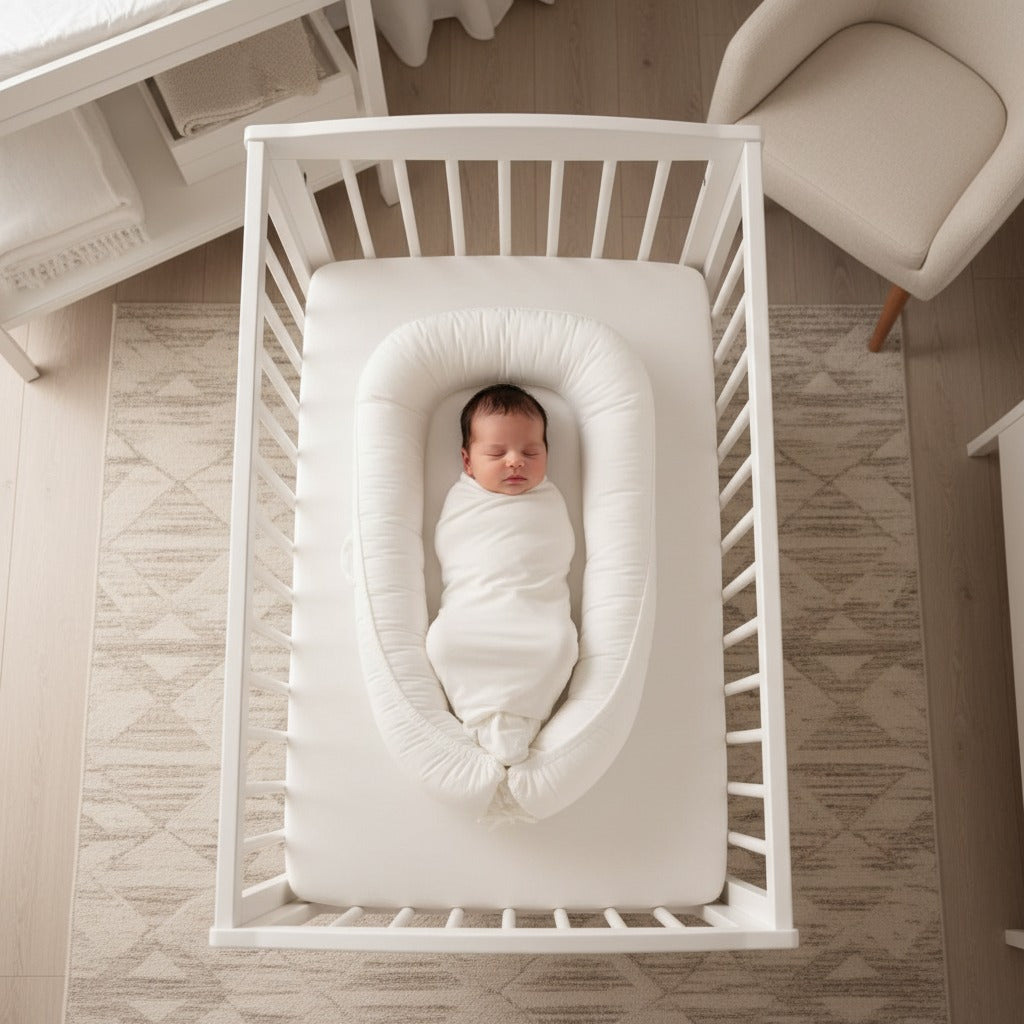 cocon bebe blanc sommeil serein Petit Cocon