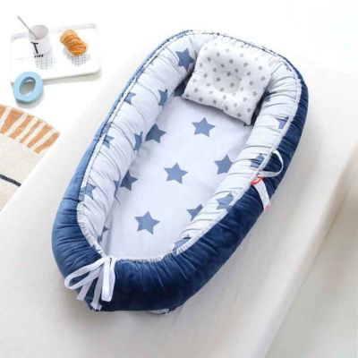 cocon pour bebe coton BabyNest NidouVelours