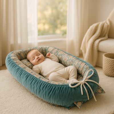 cocon pour bebe velours chaleureux sommeil paisible PetitVelours