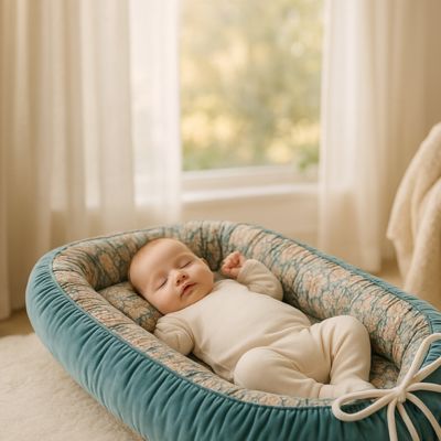 cocon pour bebe velours doux chaleureux PetitVelours