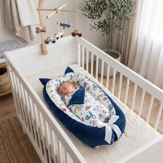 cocon pour lit bebe sommeil paisible portable double face