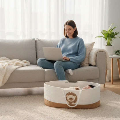 couffin bebe pratique pour parents occupés portable coton
