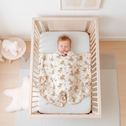 couverture bebe beige sommeil paisible NuitPaisible