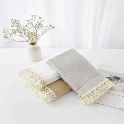 Couverture bebe coton couleurs douces COTELA