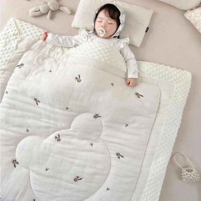 Couverture bebe cotonneuse fillette sommeil profond SweetSleep