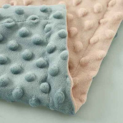 Couverture bébé détail double-face Douillette