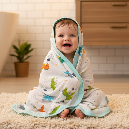 couverture bébé serviette de bain les amis de bébé