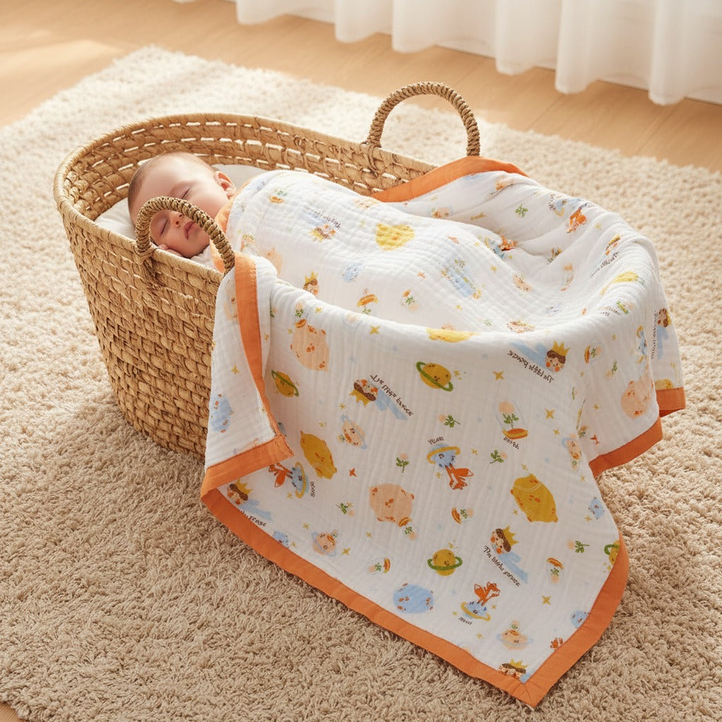 couverture bébé sommeil paisible les amis de bébé