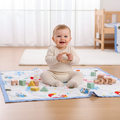 couverture bébé tapis de jeux les amis de bébé
