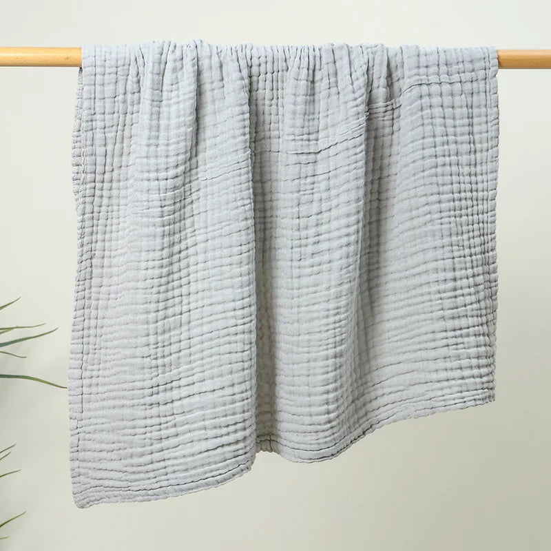 couverture bebe tissu naturel couleur grise cocon d'apaisement