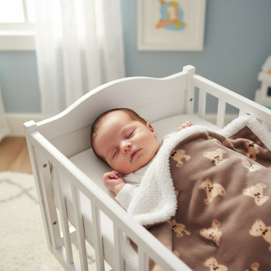 couverture chaude bebe naissance premium double sherpa