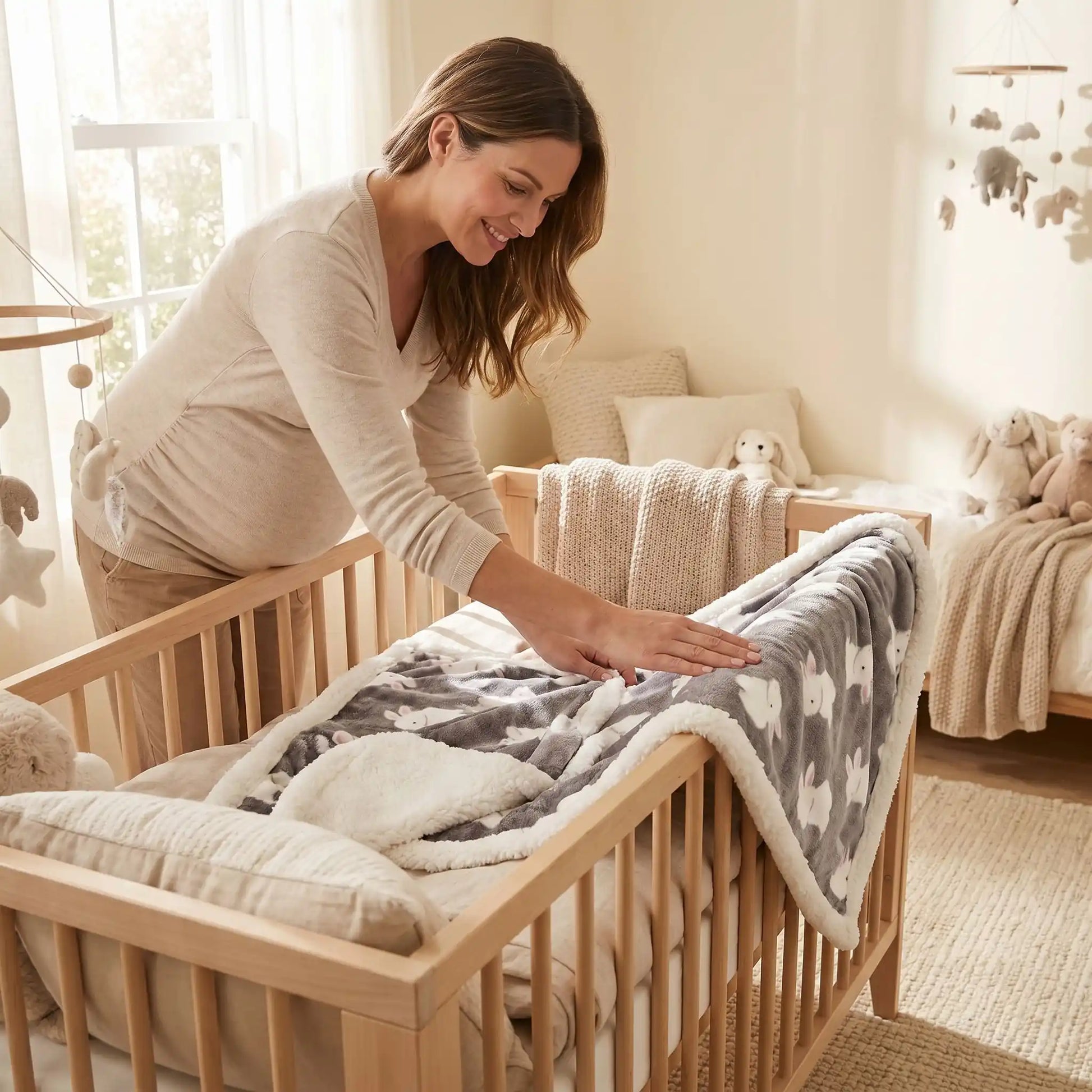 couverture chaude pour bebe cadeau de naissance flanelle douce