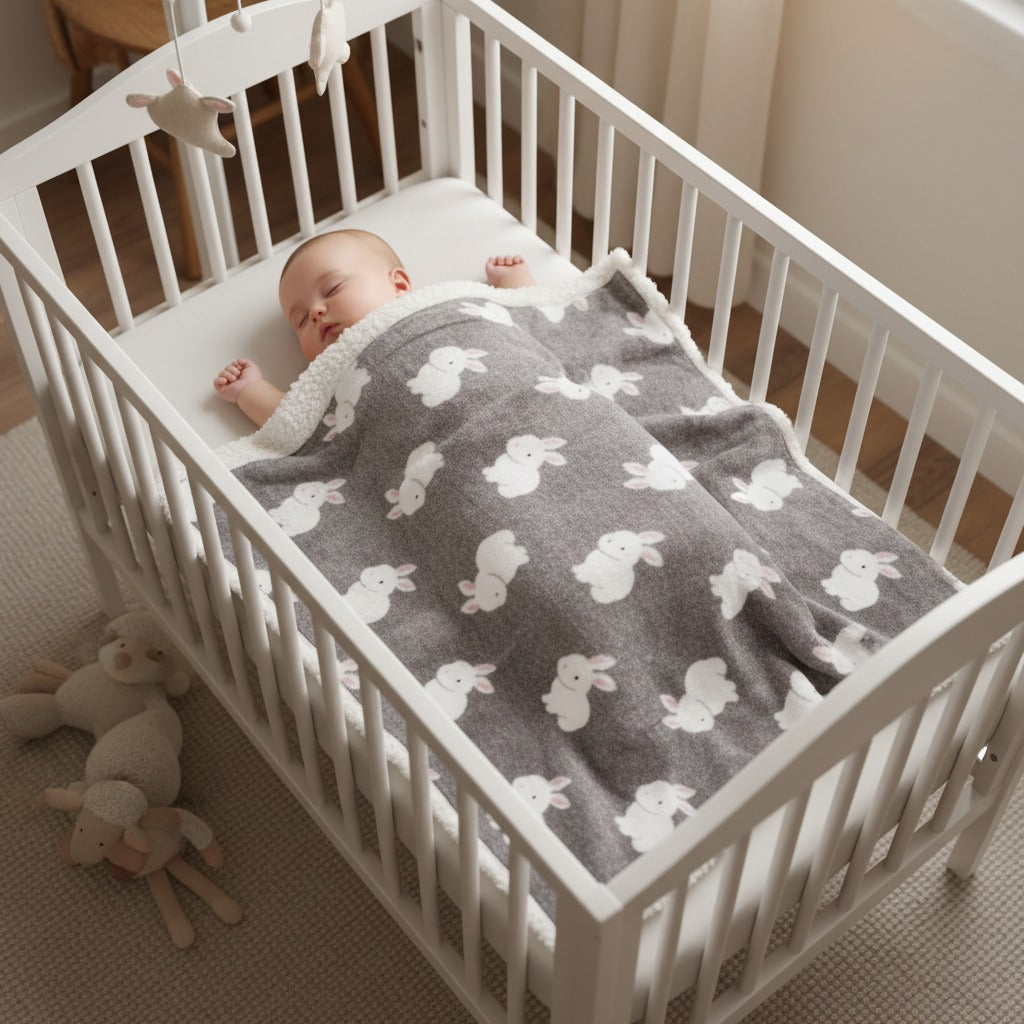 couverture chaude pour bebe sommeil serein flanelle douce