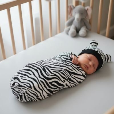 Couverture d emmaillotage sommeil paisible et serein - Douce Nuit