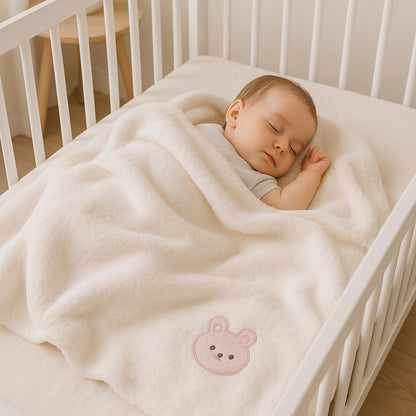 couverture douce bebe légère sommeil paisible Câlin Flanelle
