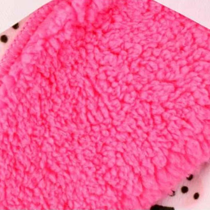 couverture enveloppante bebe double couche Douceur D'agneau