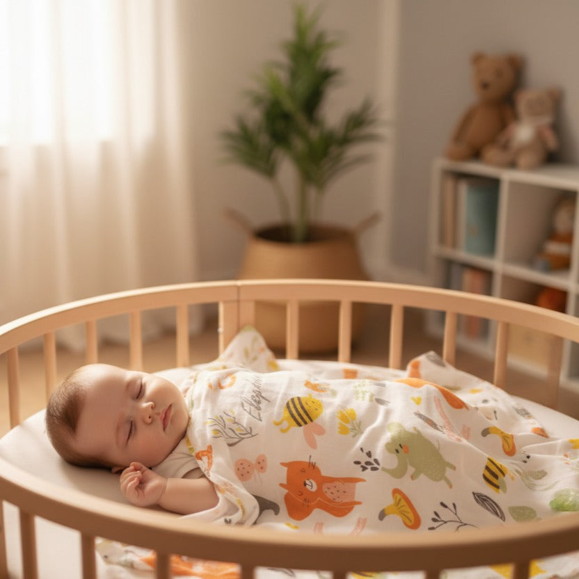 couverture ete pour bebe siestes confortables coton respirant