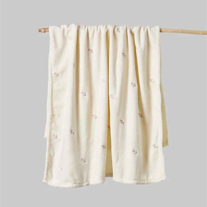 couverture pour lit bebe polaire douce moelleuse Douceur Apaisante