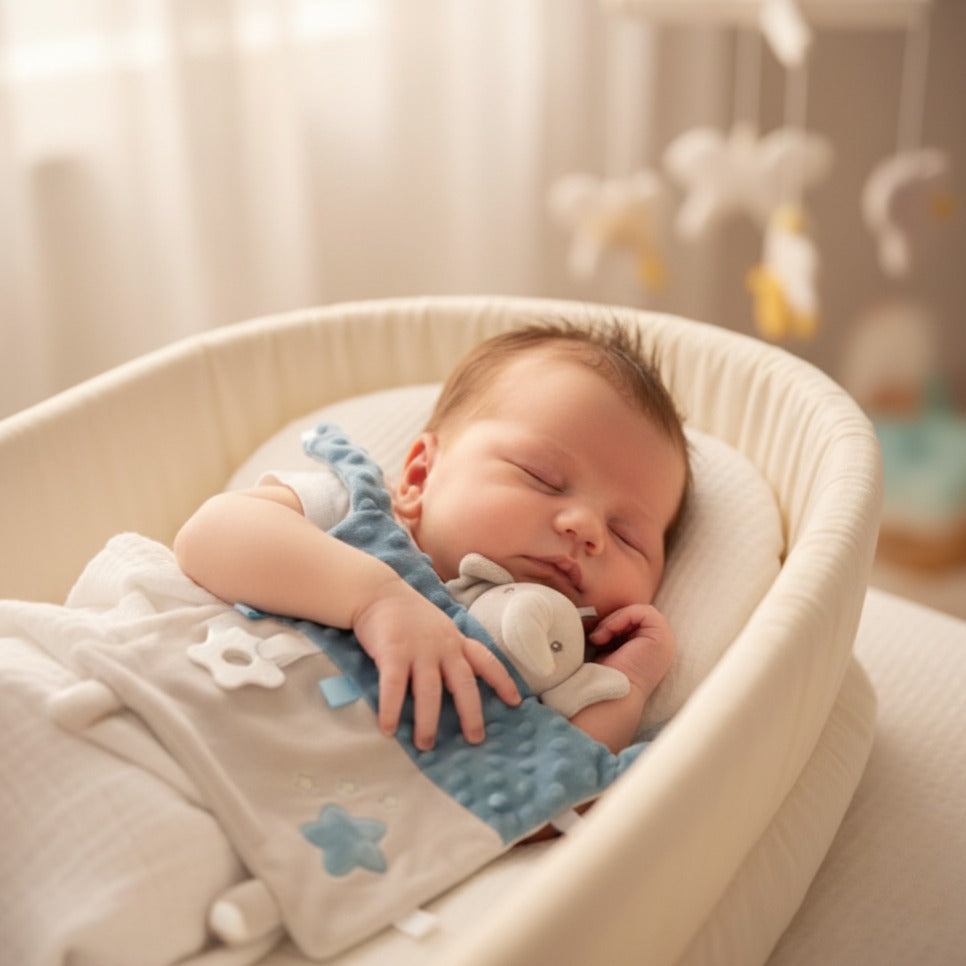 doudou bebe douillet éléphant Câlinou Serviette