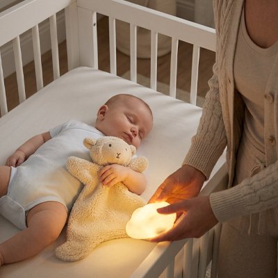 Doudou bebe douillet et confortable - Agneau Douceur