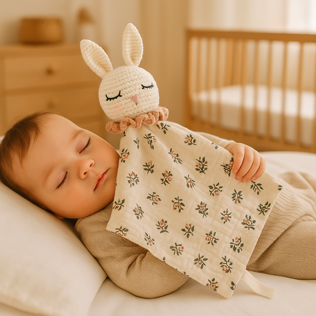 Doudou bebe doux sommeil serein Lapinou Crochet
