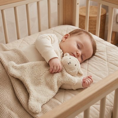 Doudou bebe rassurant sommeil paisible - Agneau Douceur
