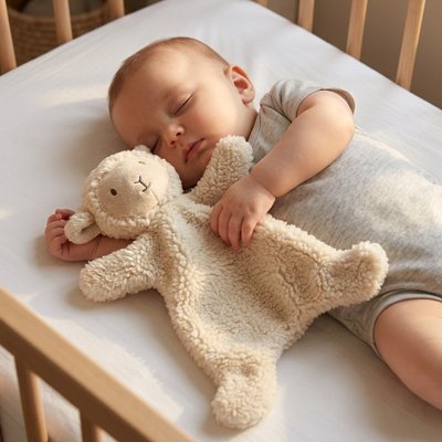Doudou bebe sommeil paisible - Agneau Douceur