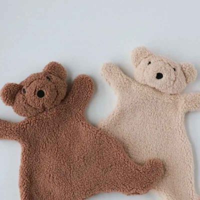doudou doux réconfortant Ourson de Laine