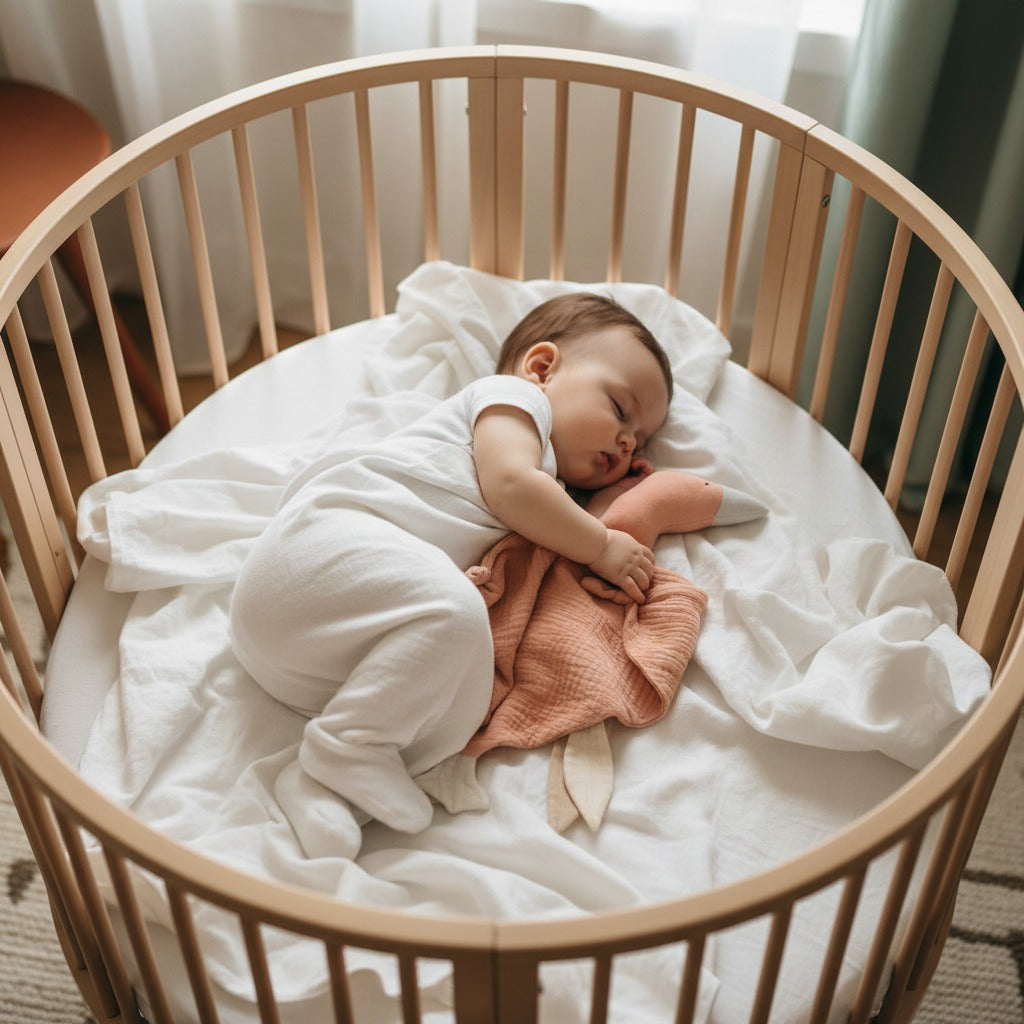 doudou en coton sommeil confortable canard mousseline