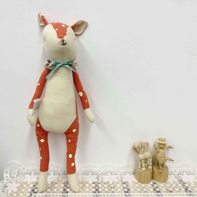 doudou en tissu doux sans danger - compagnons des bois