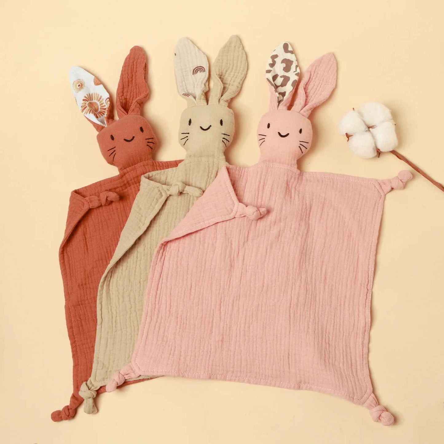 Doudou lapin doux coton LapiLange