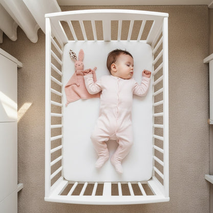 doudou lapin doux coton beige sommeil  paisible LapiLange