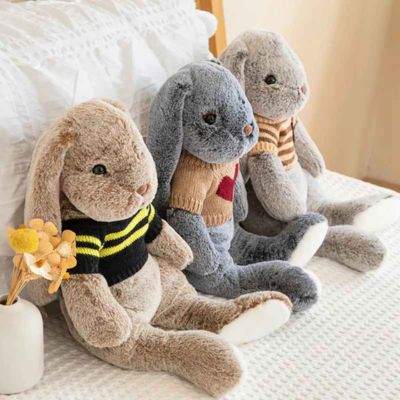 doudou lapin rassurant Oreilles Tendresse