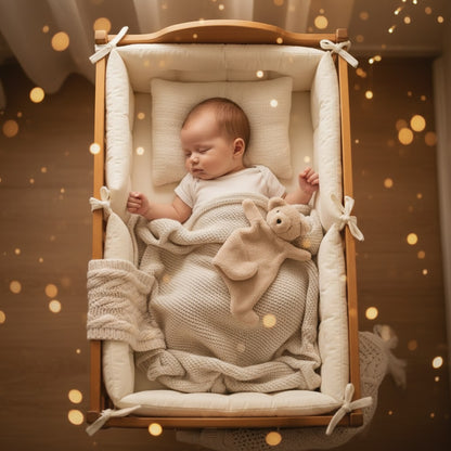 doudou ours sommeil profond Ourson de Laine
