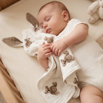 Doudou rassurant en coton sommeil serein-Ultra-Doux