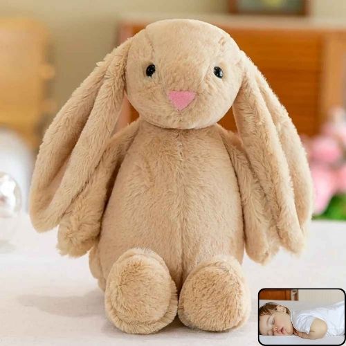 lapin en peluche beige Ultra-doux