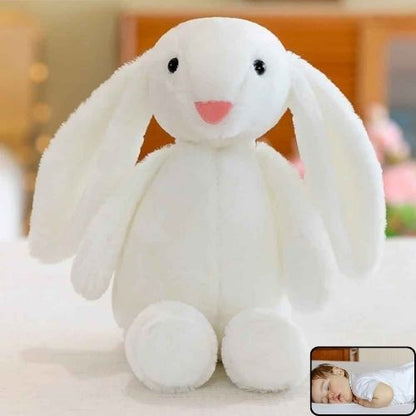 lapin en peluche blanc Ultra-doux