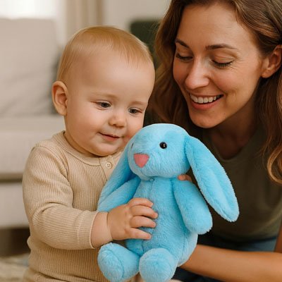Lapin en peluche moelleuse et confortable Ultra-doux
