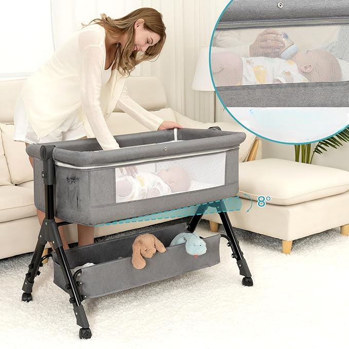 Lit Cododo - BabyBedMobile™ - Gris - Mon doux bébé