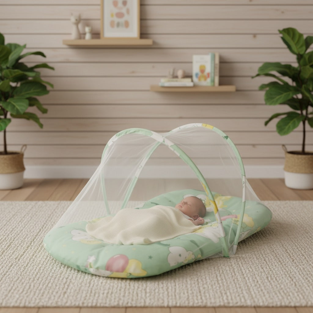 lit moustiquaire bebe sommeil profond NidProtect
