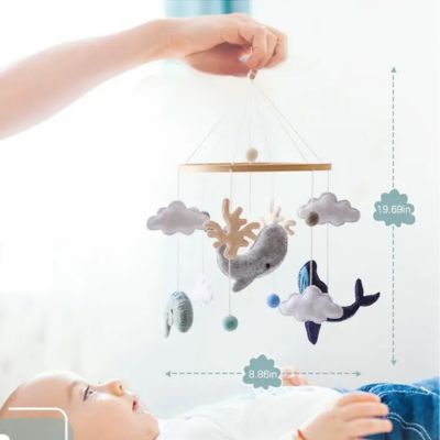 mobile bébé doux apaisant Baleine