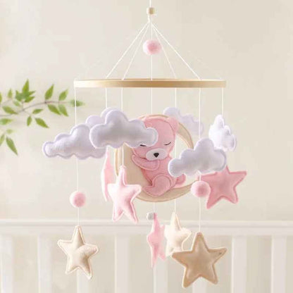 Mobile bébé doux suspendu Rosie l'Oursonne Doux Apaisant