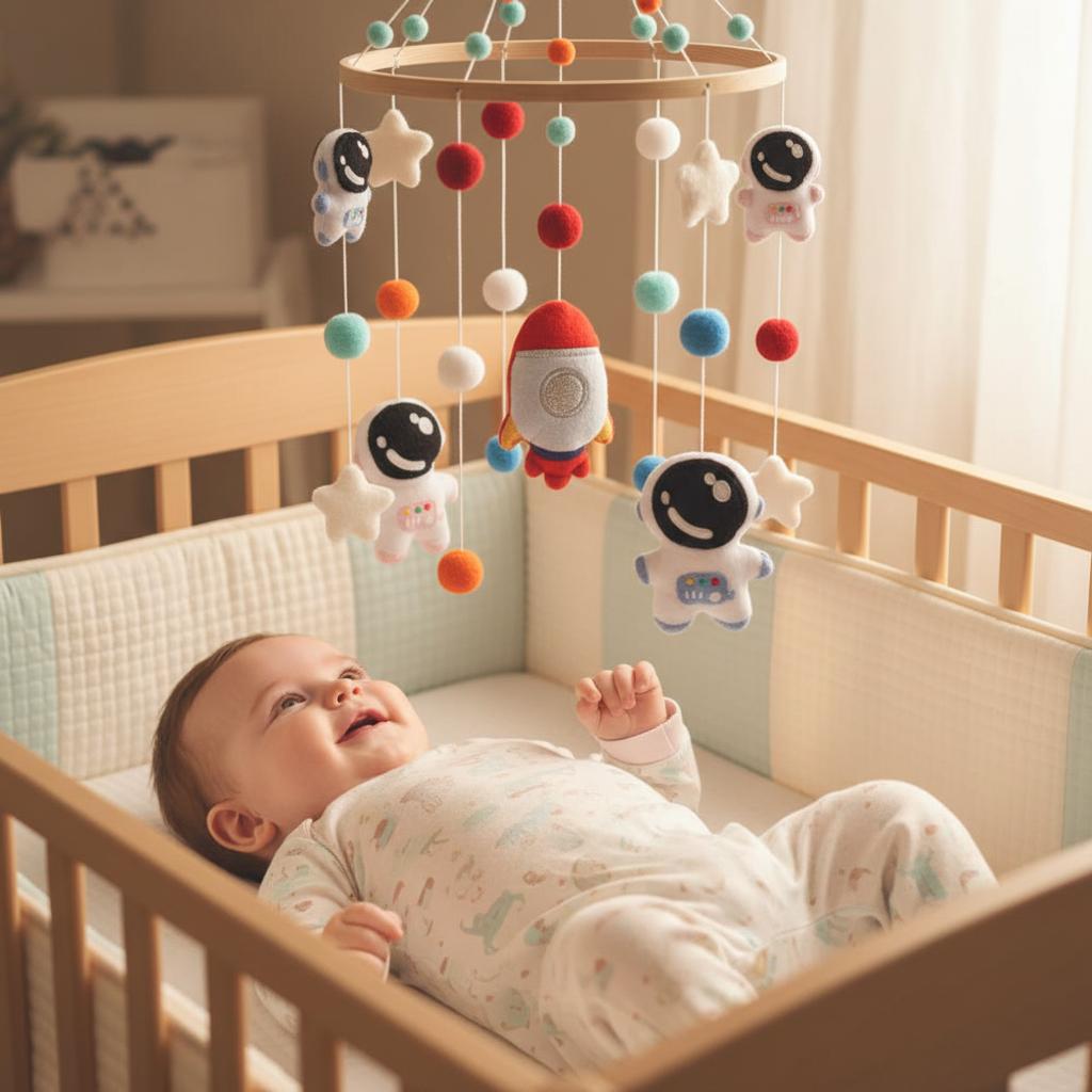 mobile bebe éveillant spatial