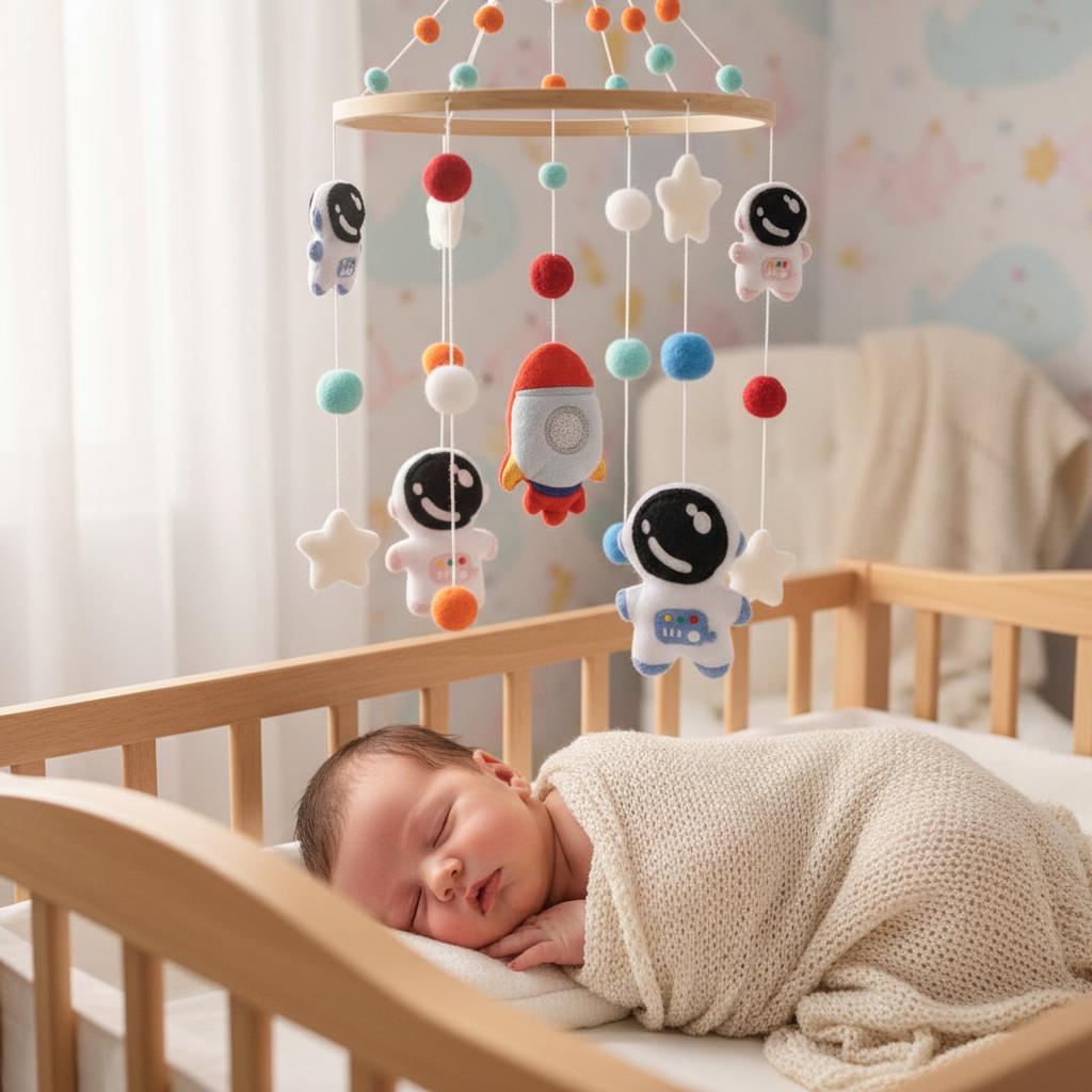 mobile bebe sommeil paisible spatial