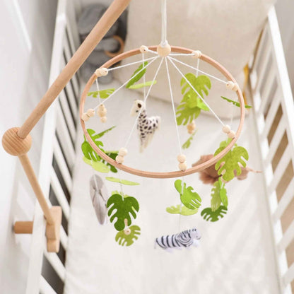 mobile musical bebe doux stimulant Berceuse Safari