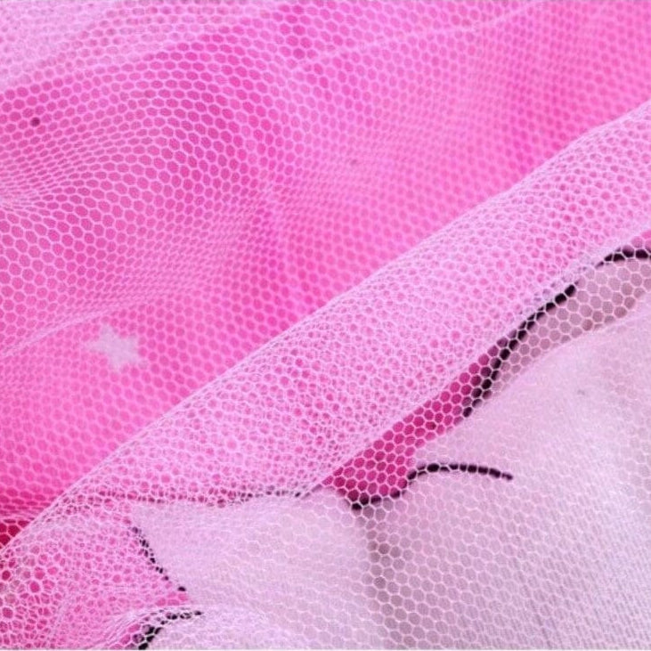 moustiquaire lit bébé avec maille fine sleepnest rose