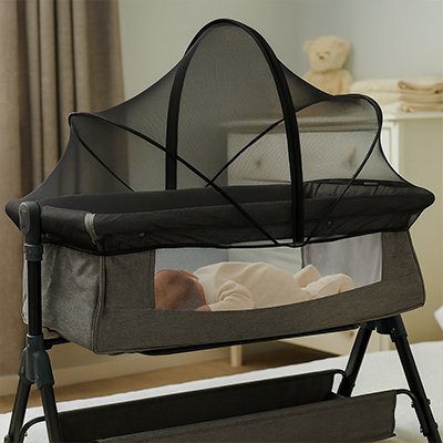 Moustiquaire lit bébé douce apaisante - Protection Universelle