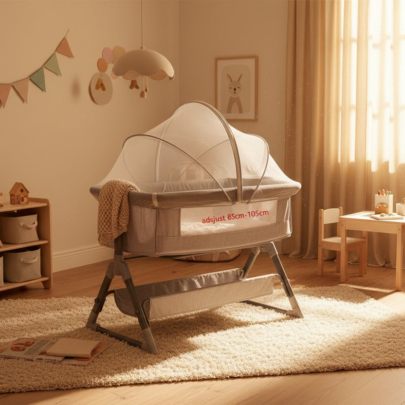 moustiquaire lit bébé douce blanc Protection Universelle