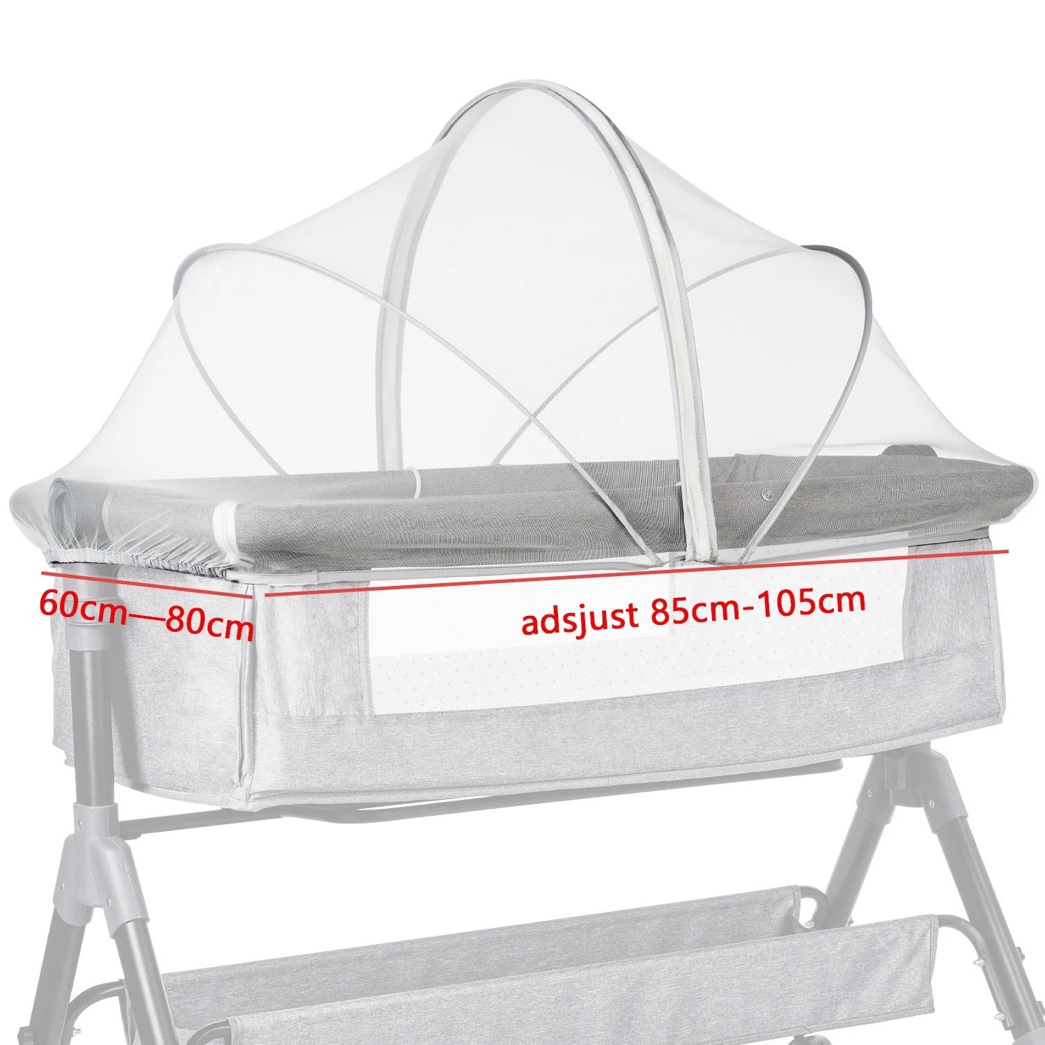 moustiquaire lit bébé douce blanche Protection Universelle